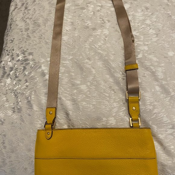 Yellow Michael Kors Crossbody - Picture 2 of 3